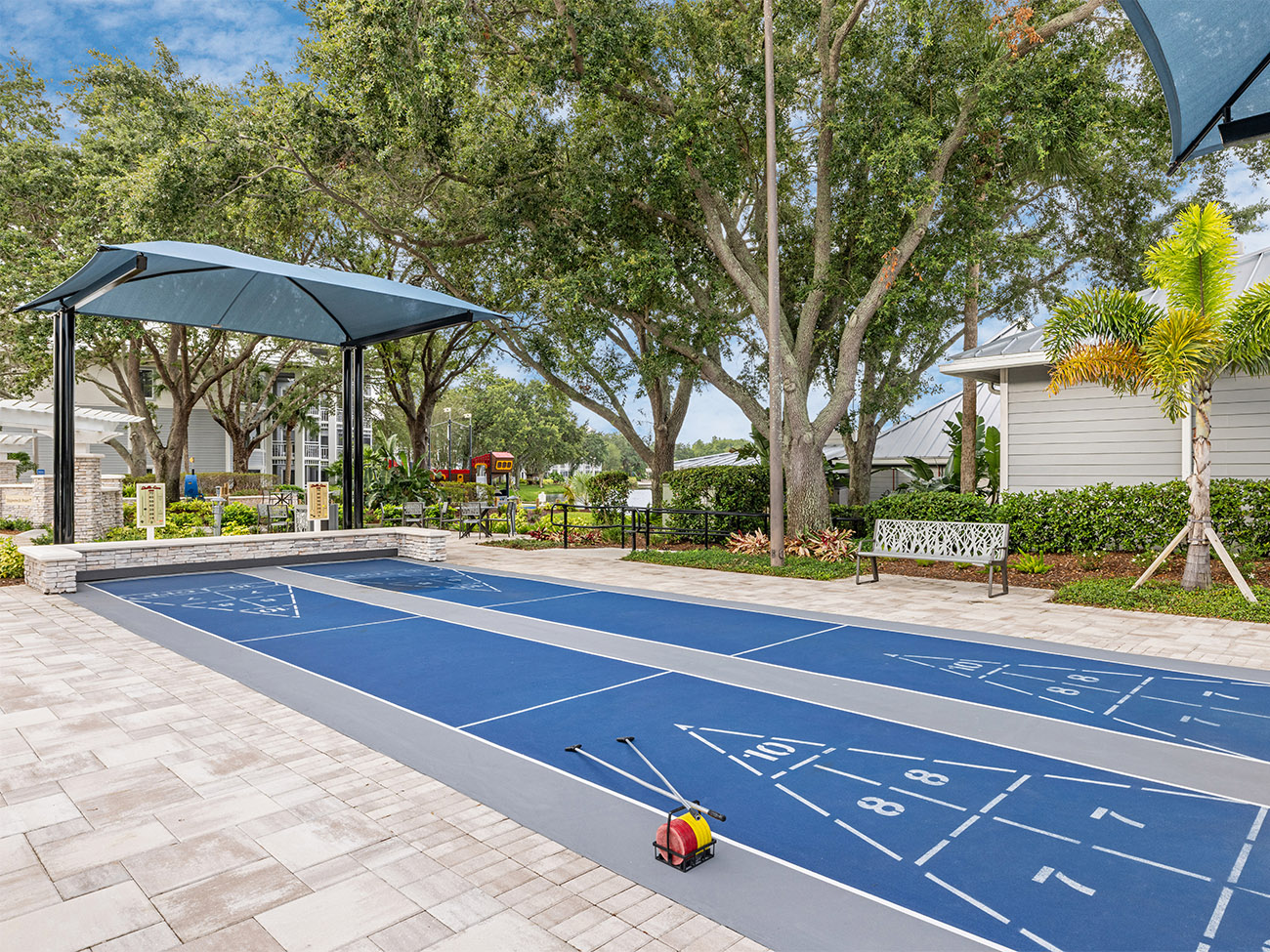 Shuffleboard Court