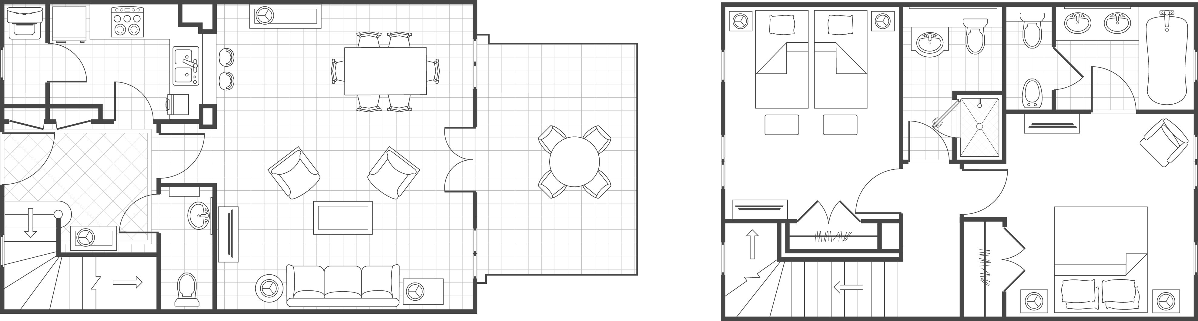 Two-Bedroom Townhome