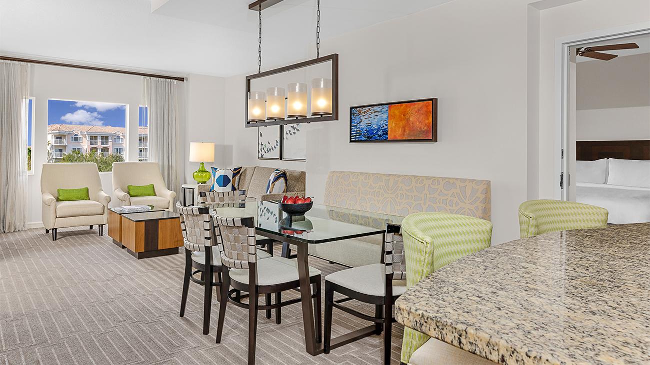 Living Room and Dining Room