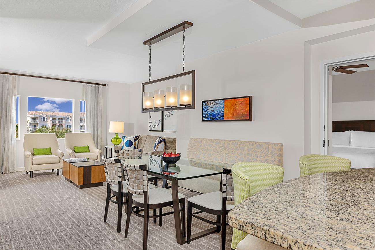 Living Room and Dining Room