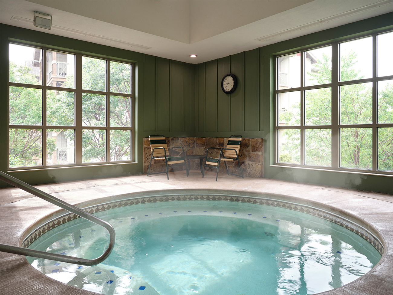 Indoor Whirlpool Spa