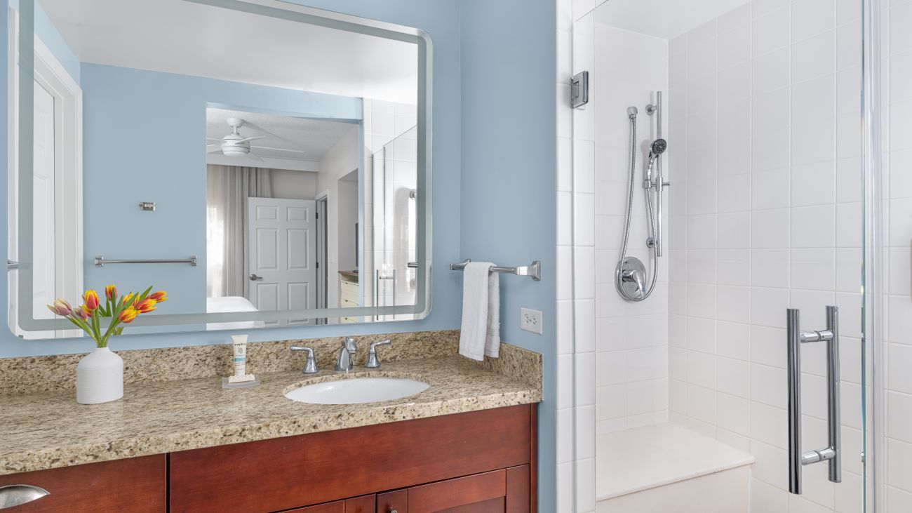 Primary Bathroom (1- or 2-Bedroom Villa)