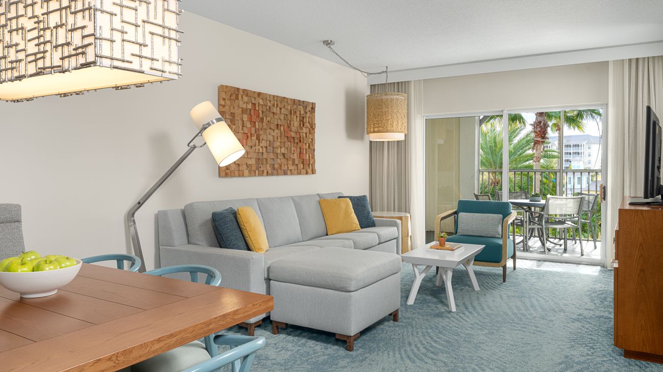 Dining Room and Living Room (1- or 2-Bedroom Villa)