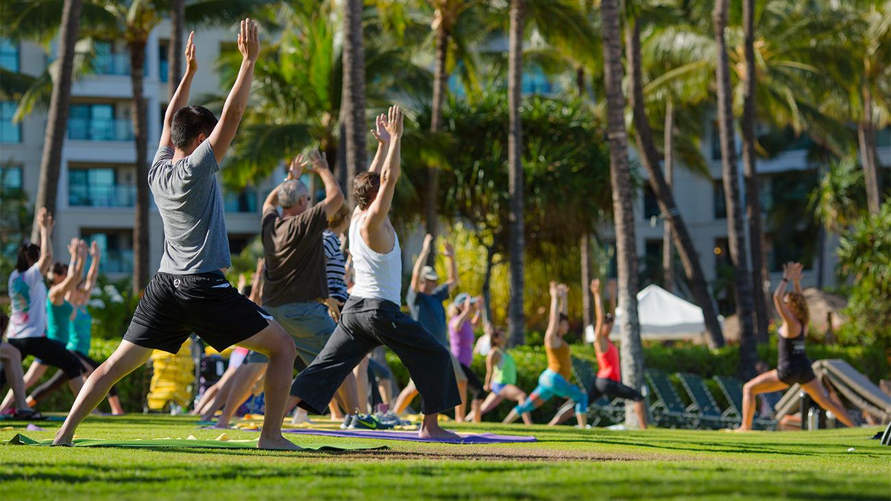 Outdoor Yoga