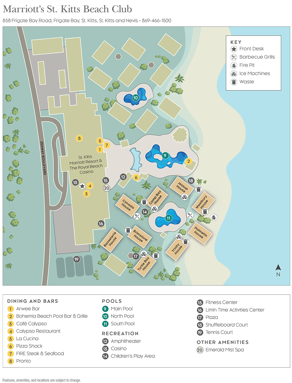 Resort map