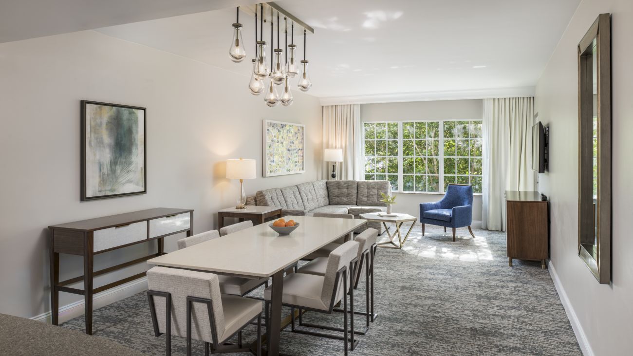 Living Room and Dining Room