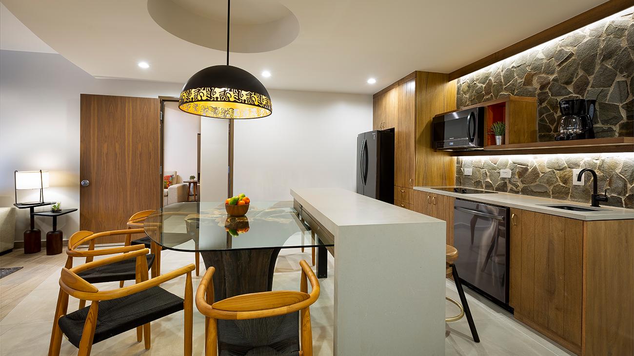 Dining and Kitchen Area