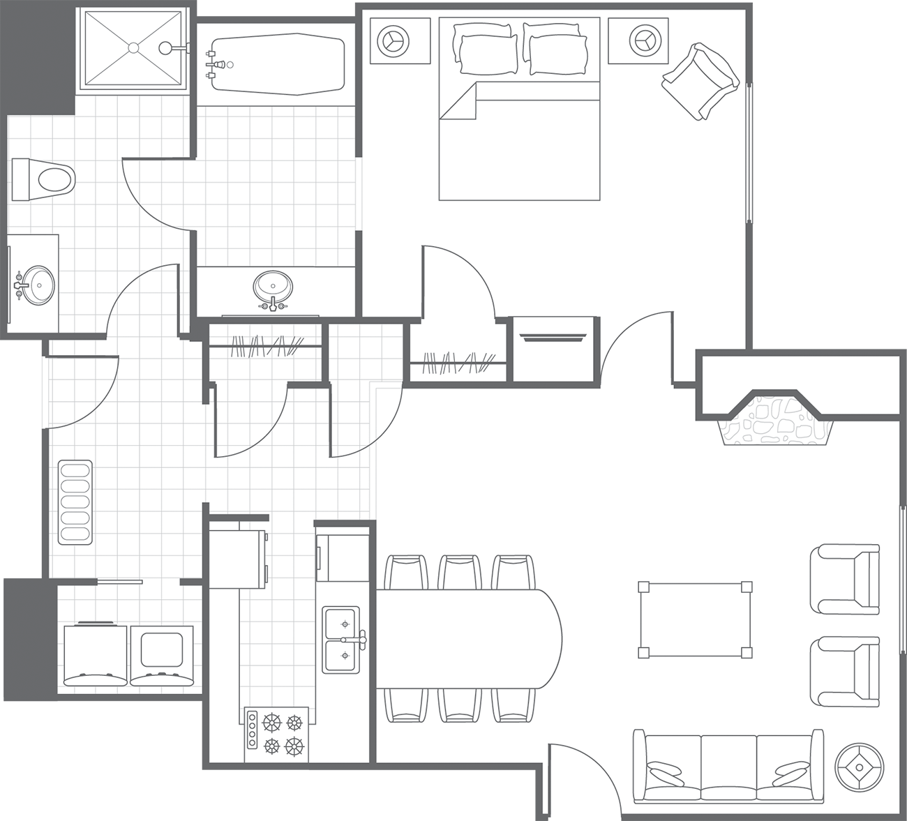 One-Bedroom