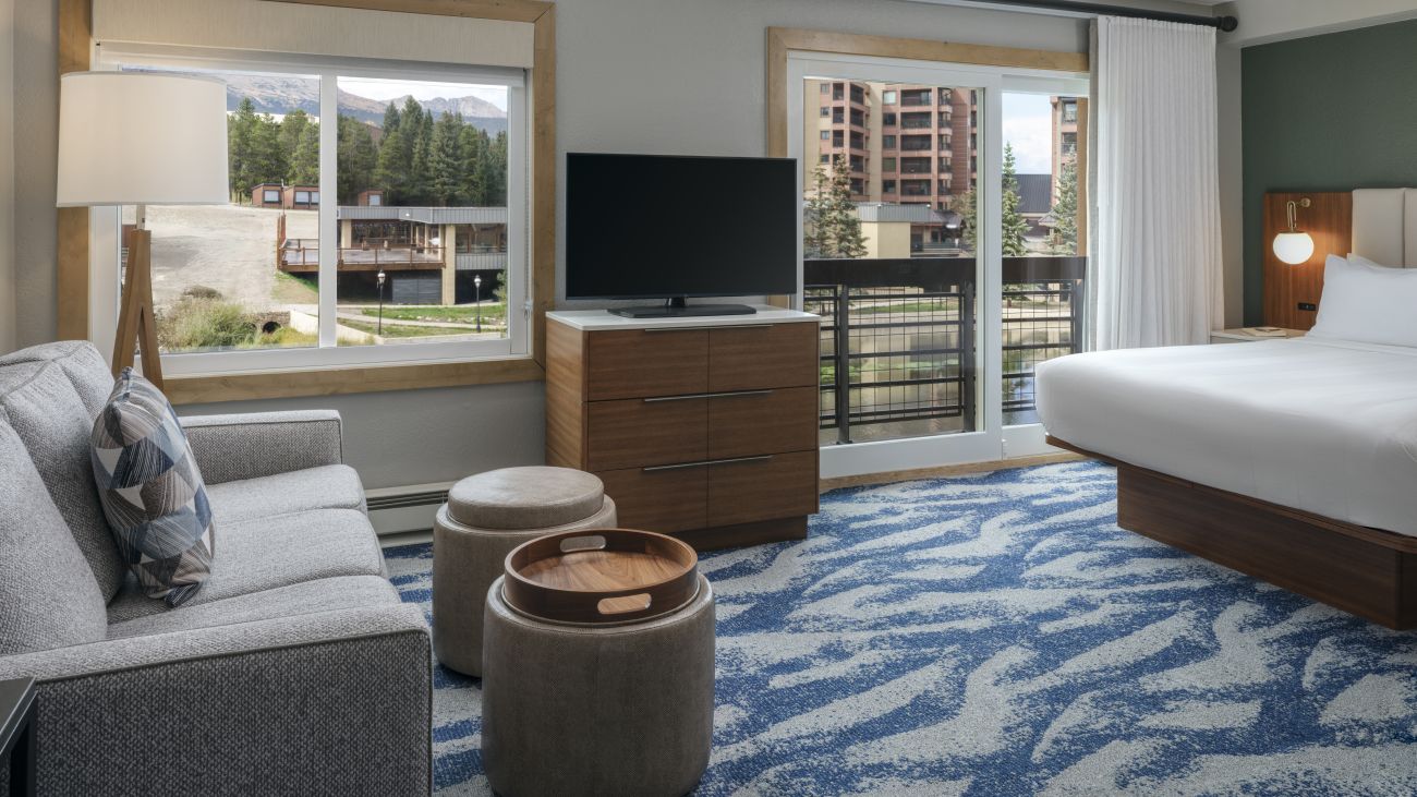 Living and Sleeping Area (Studio)