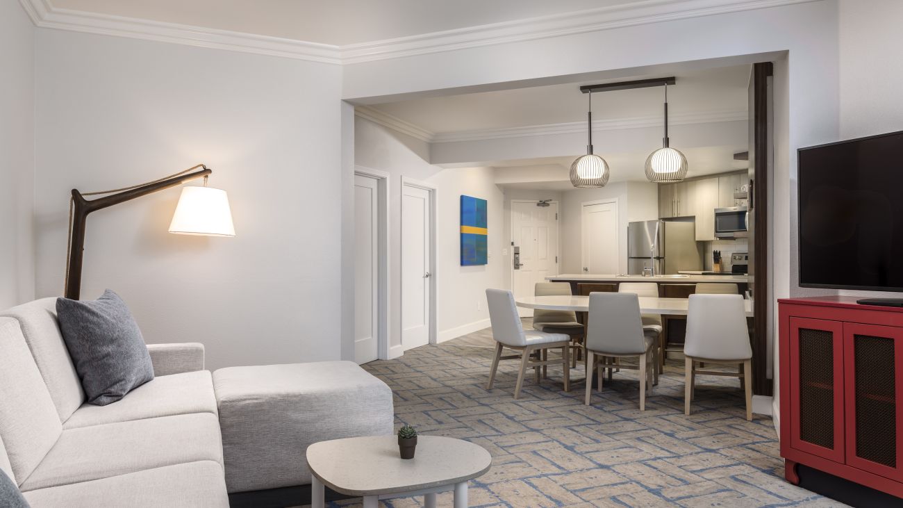Living Room and Dining Room