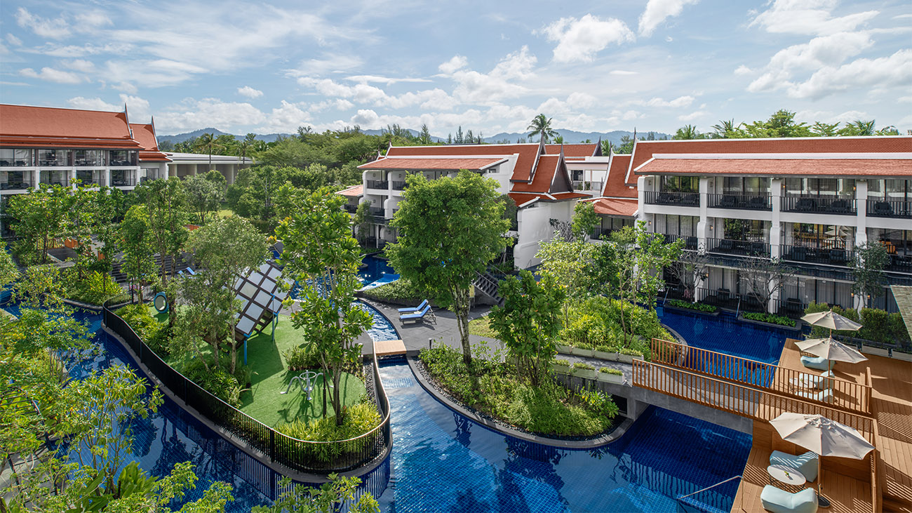 Pool View From Villa
