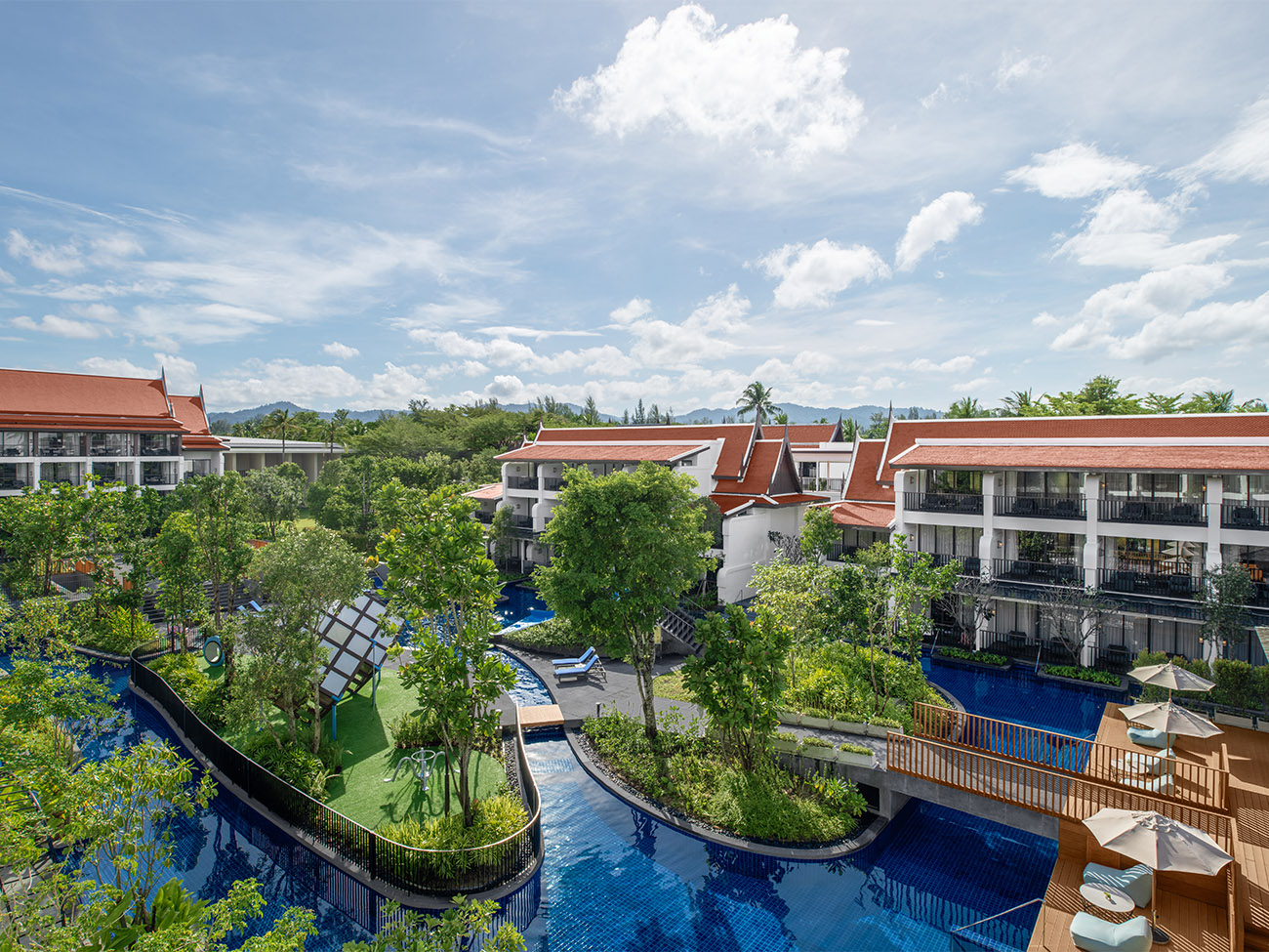 Pool View From Villa