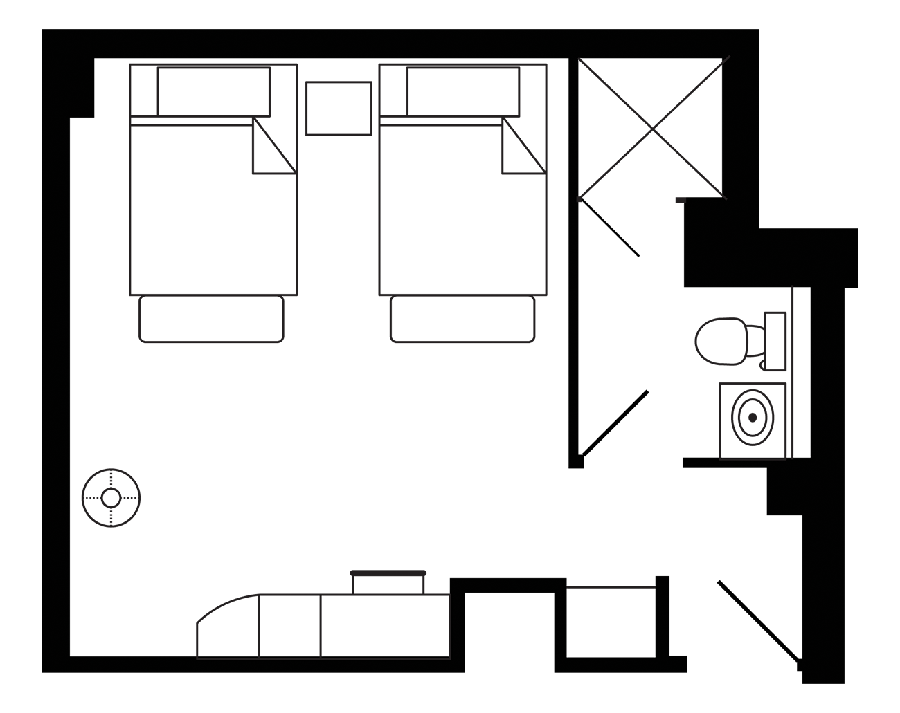 Deluxe Double Guest Room