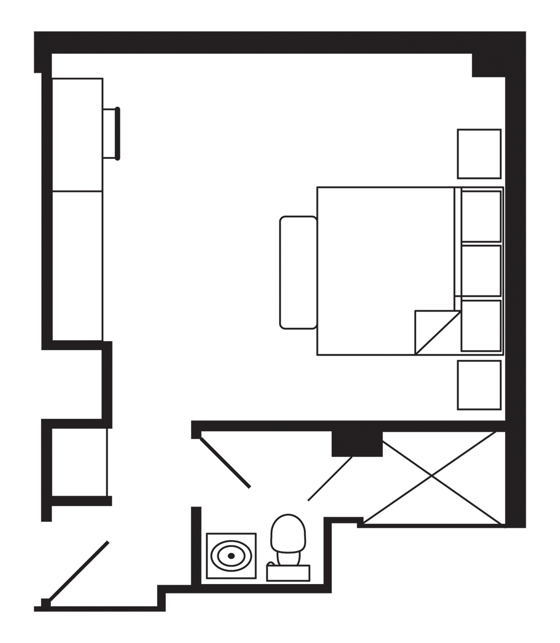 Deluxe King Guest Room