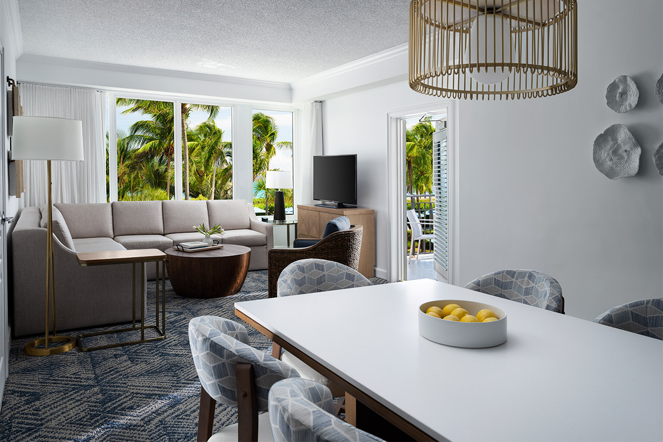 Villa Living Room and Dining Room