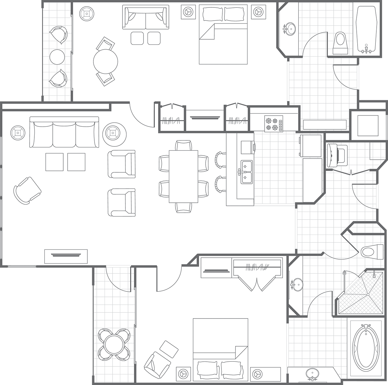 Typical Two-Bedroom