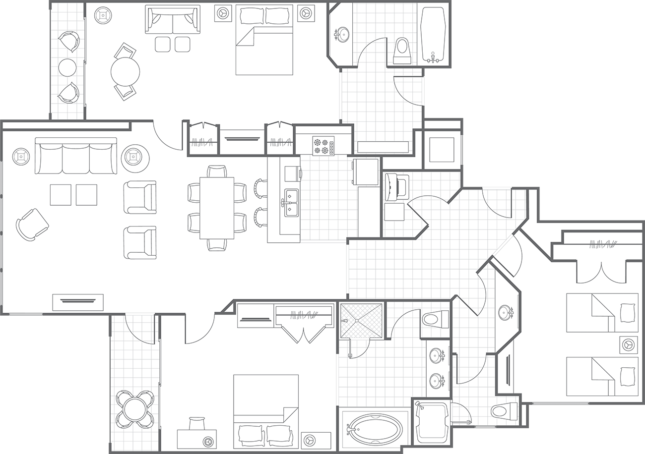 Three-Bedroom