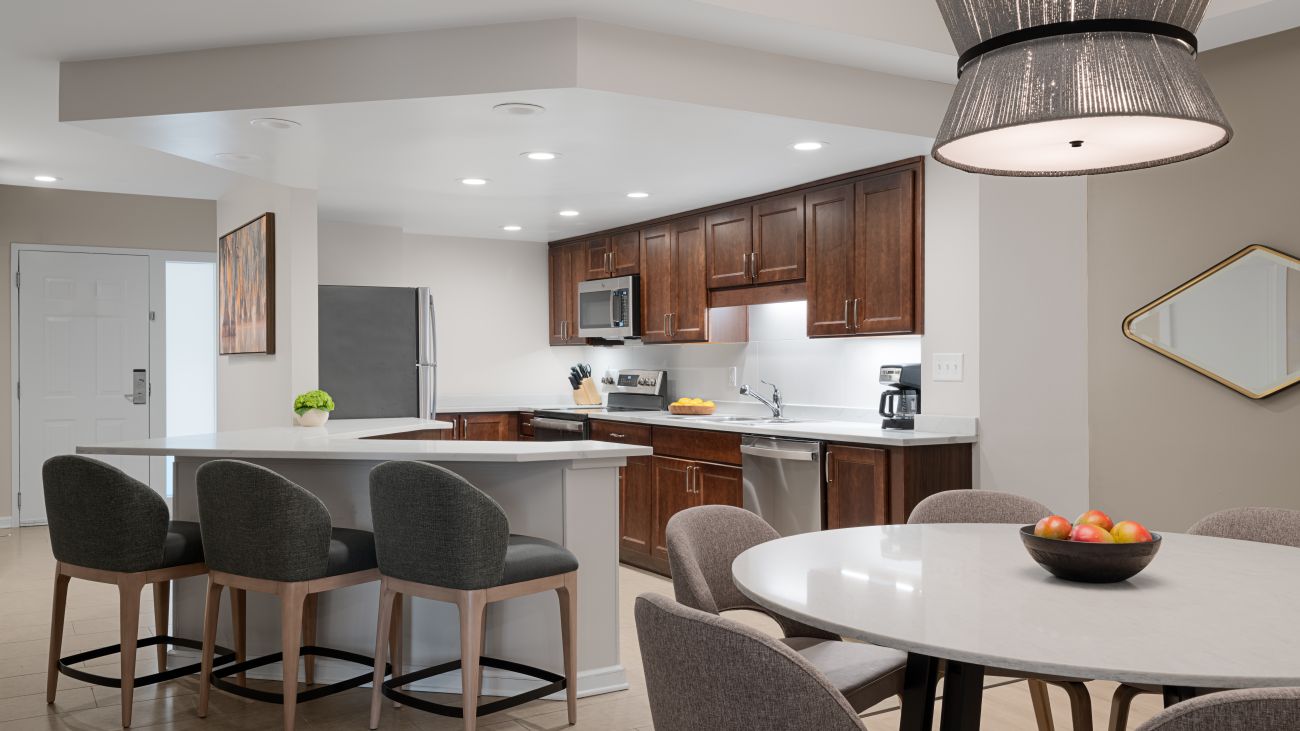 Living Room and Dining Room