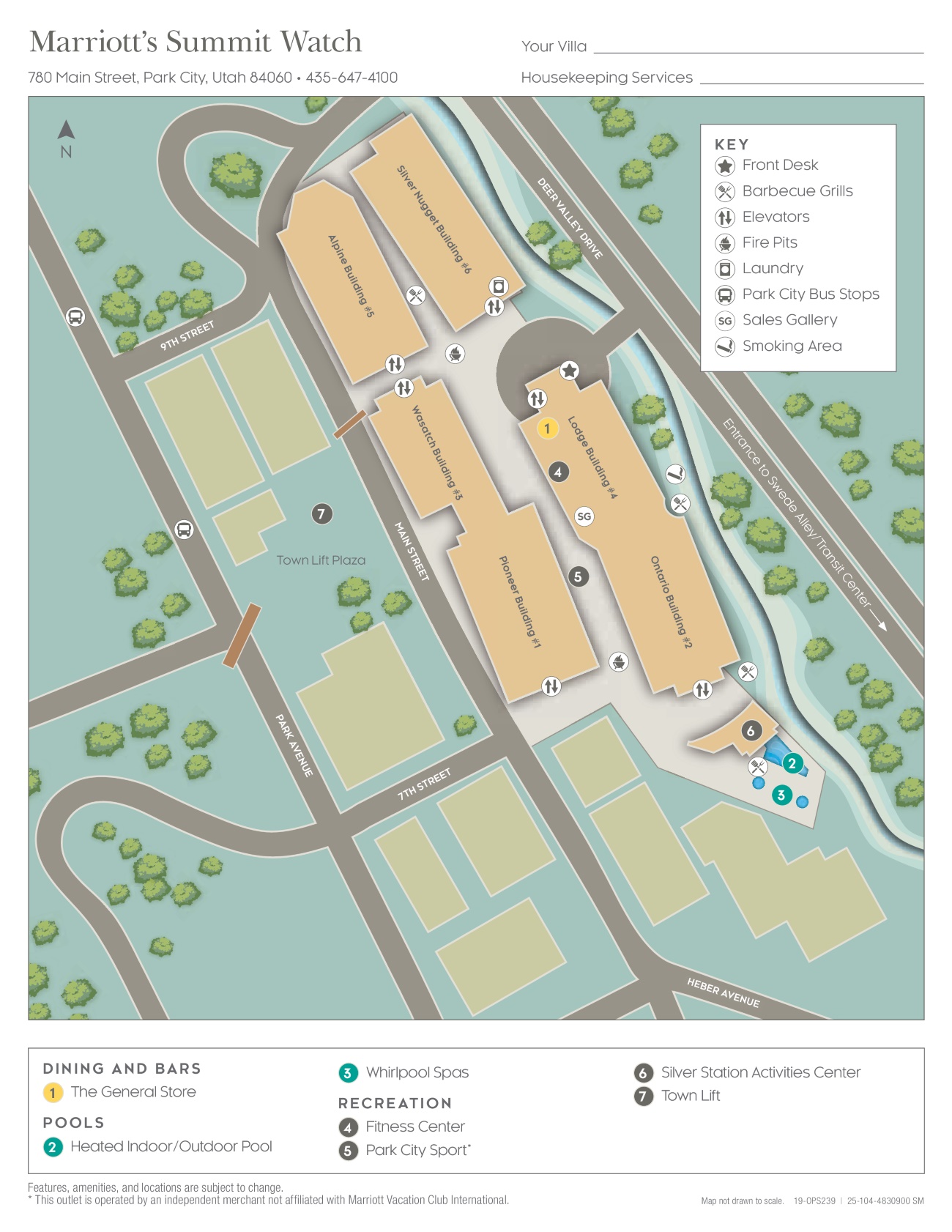 Resort map