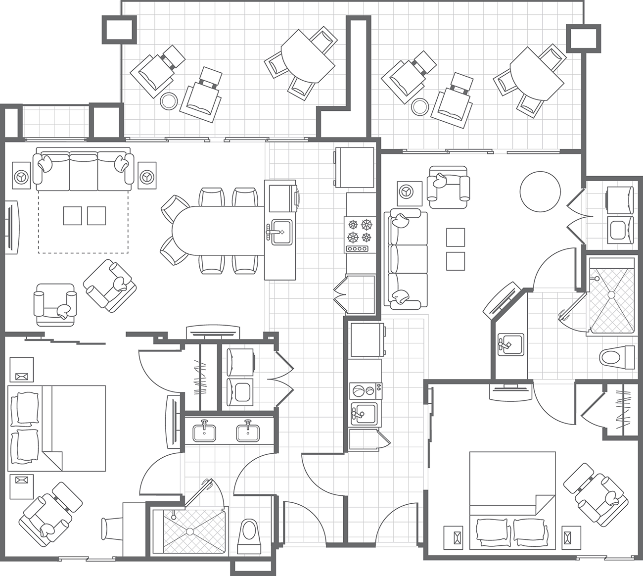 ST ZZAD 2 Bedroom Deluxe