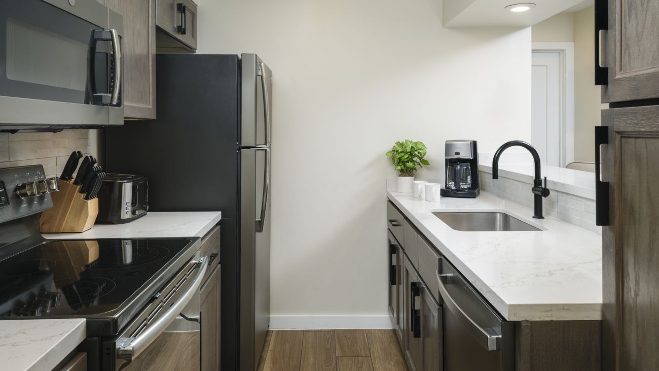 1-Bedroom Dining Area/Kitchen