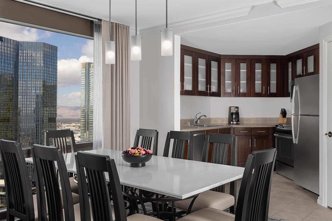 Kitchen and Dining Area