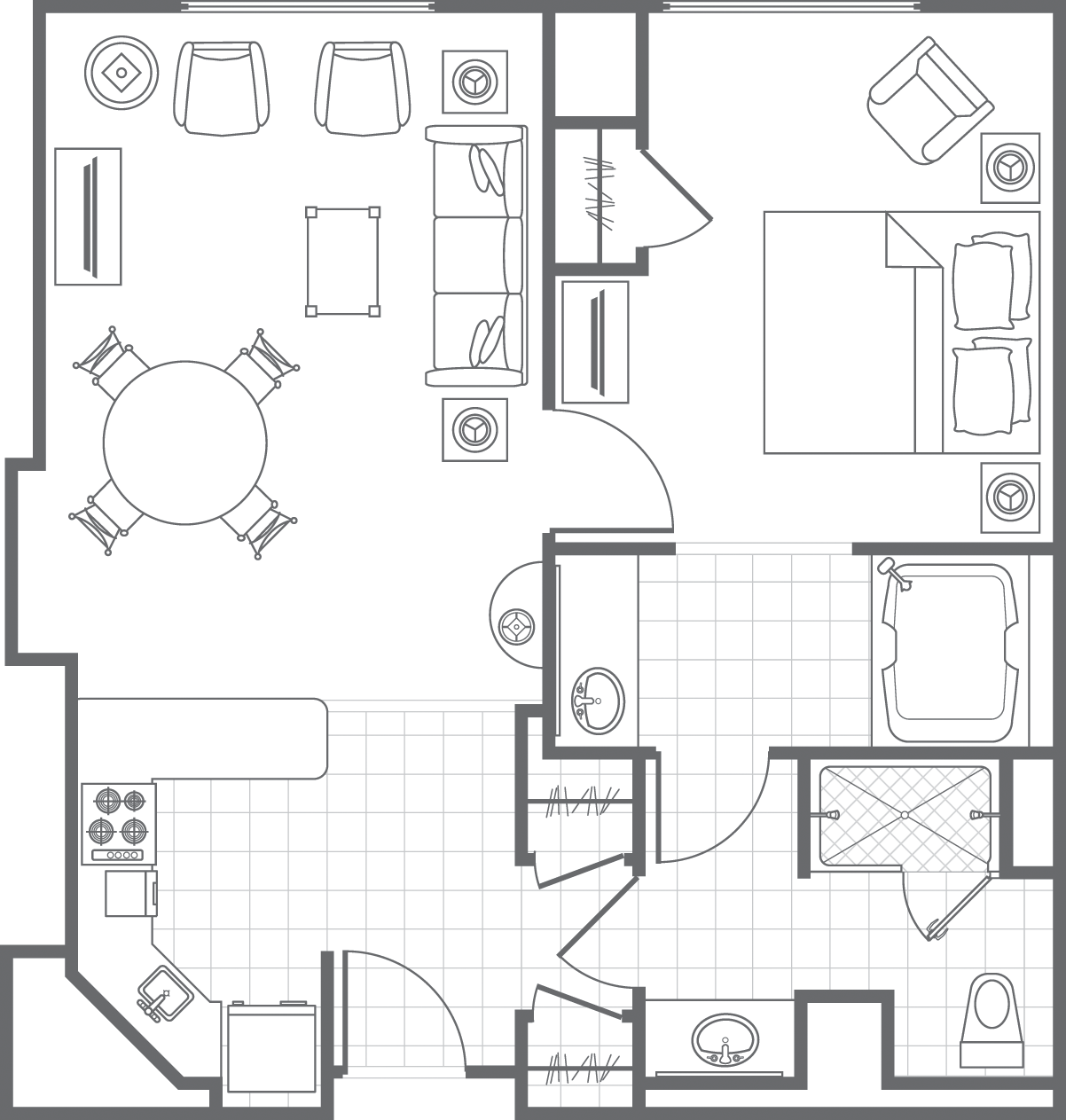 One-Bedroom