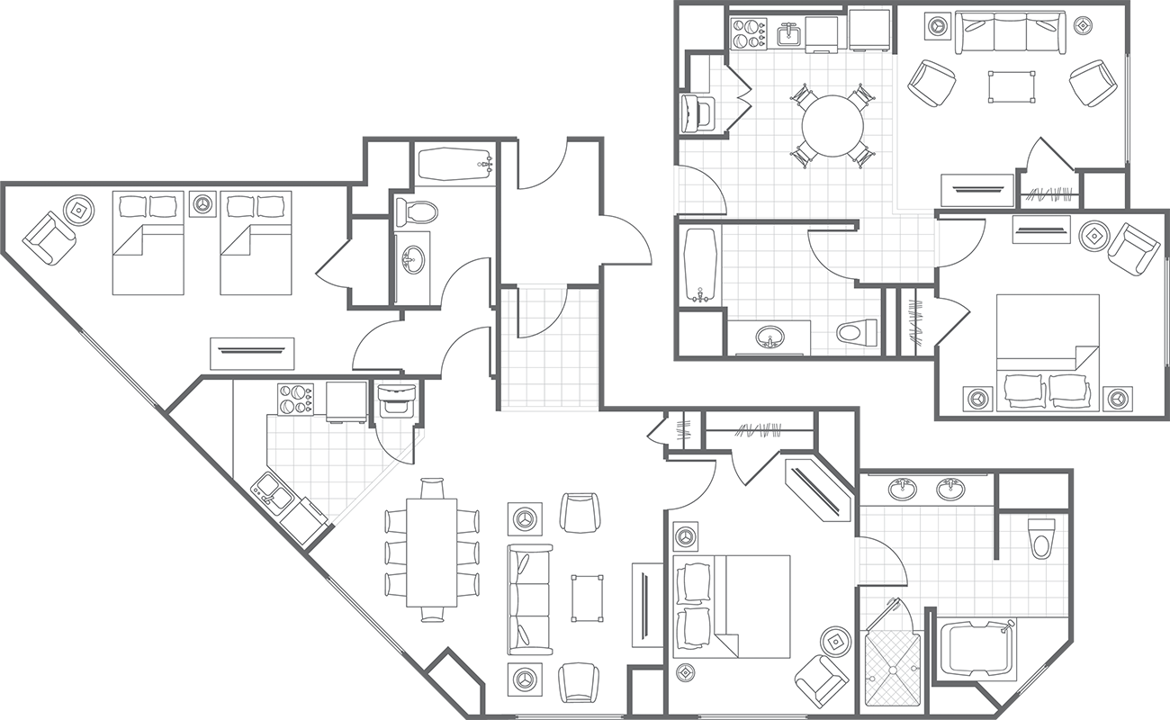 Three-Bedroom