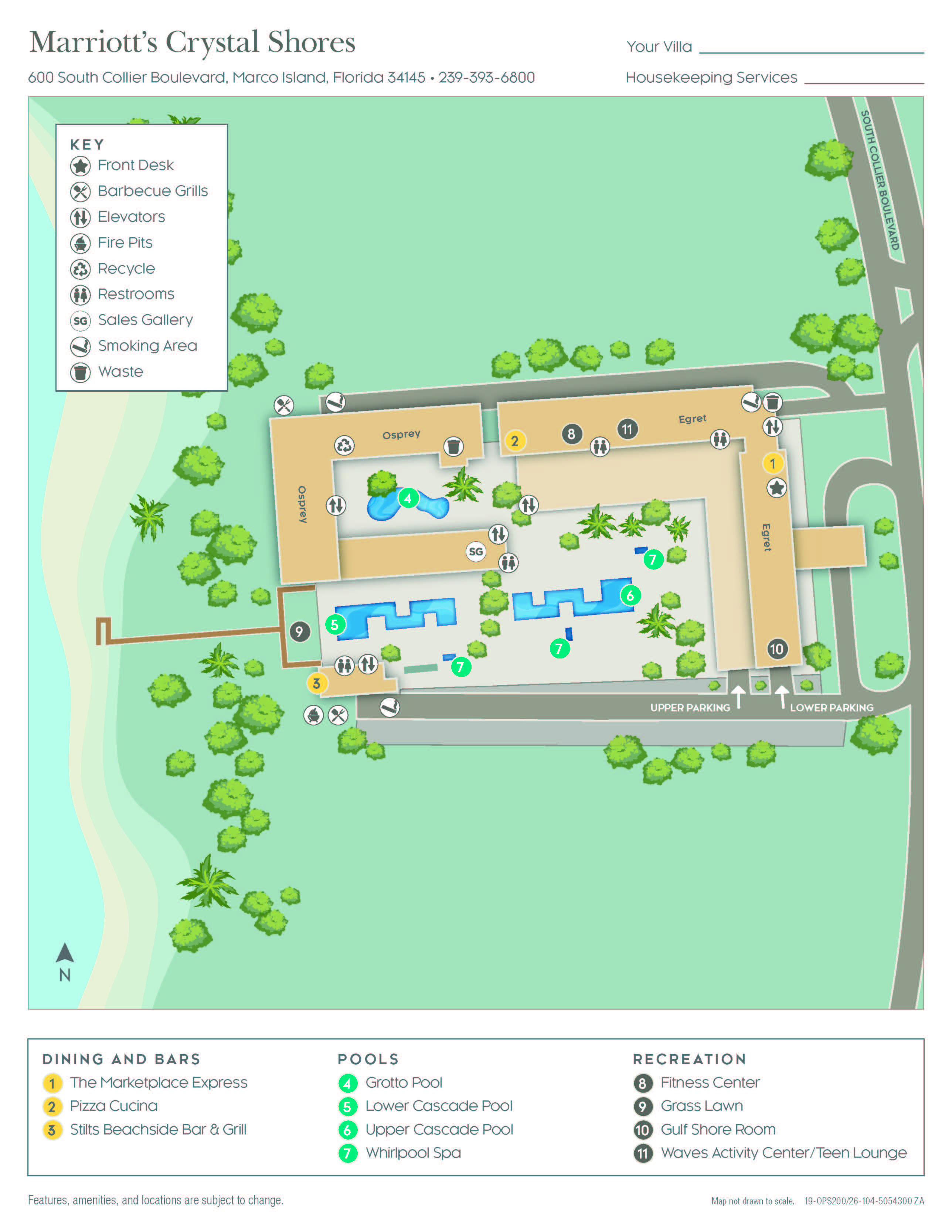 Resort map
