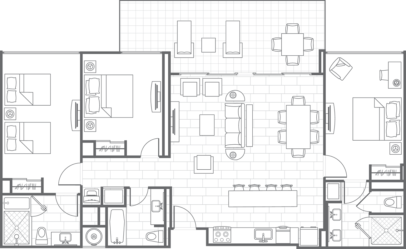 Egret Three-Bedroom