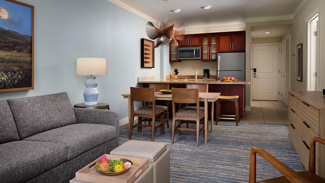 Living, Dining and Kitchen