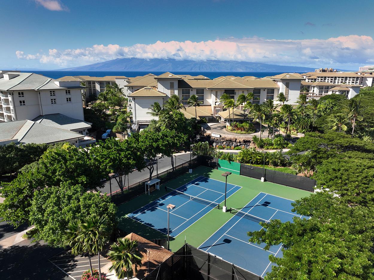 Lighted Tennis Courts