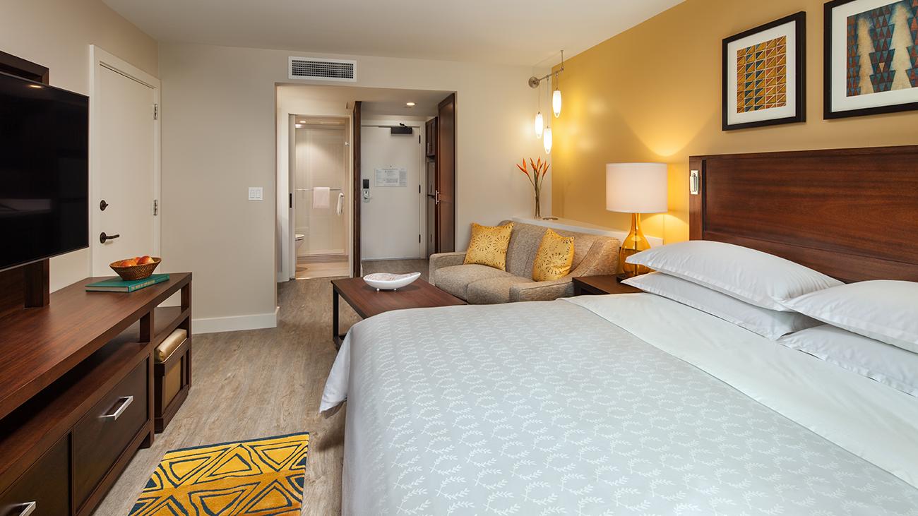 Bedroom and Living Area