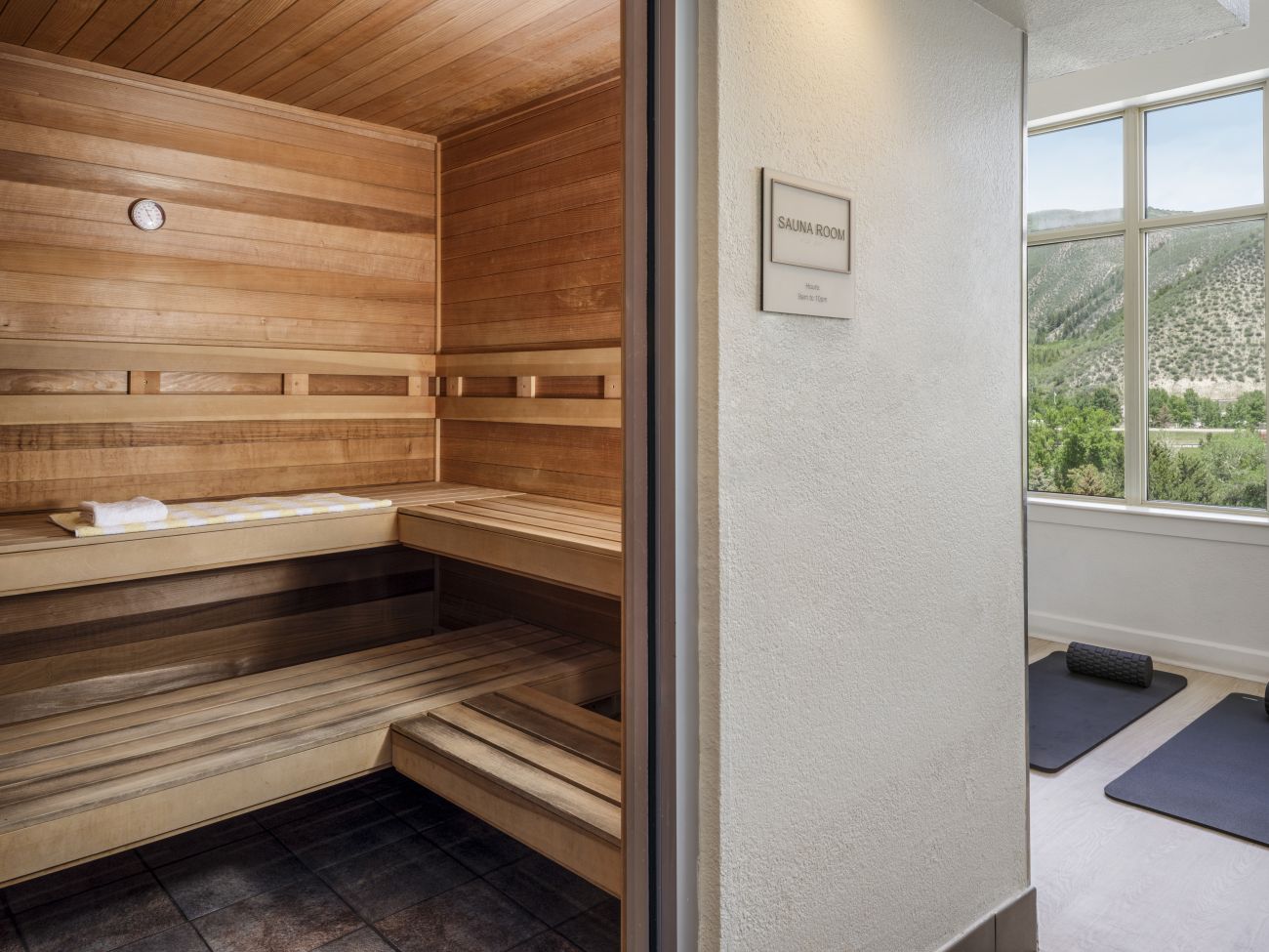 Sauna and Steam Room
