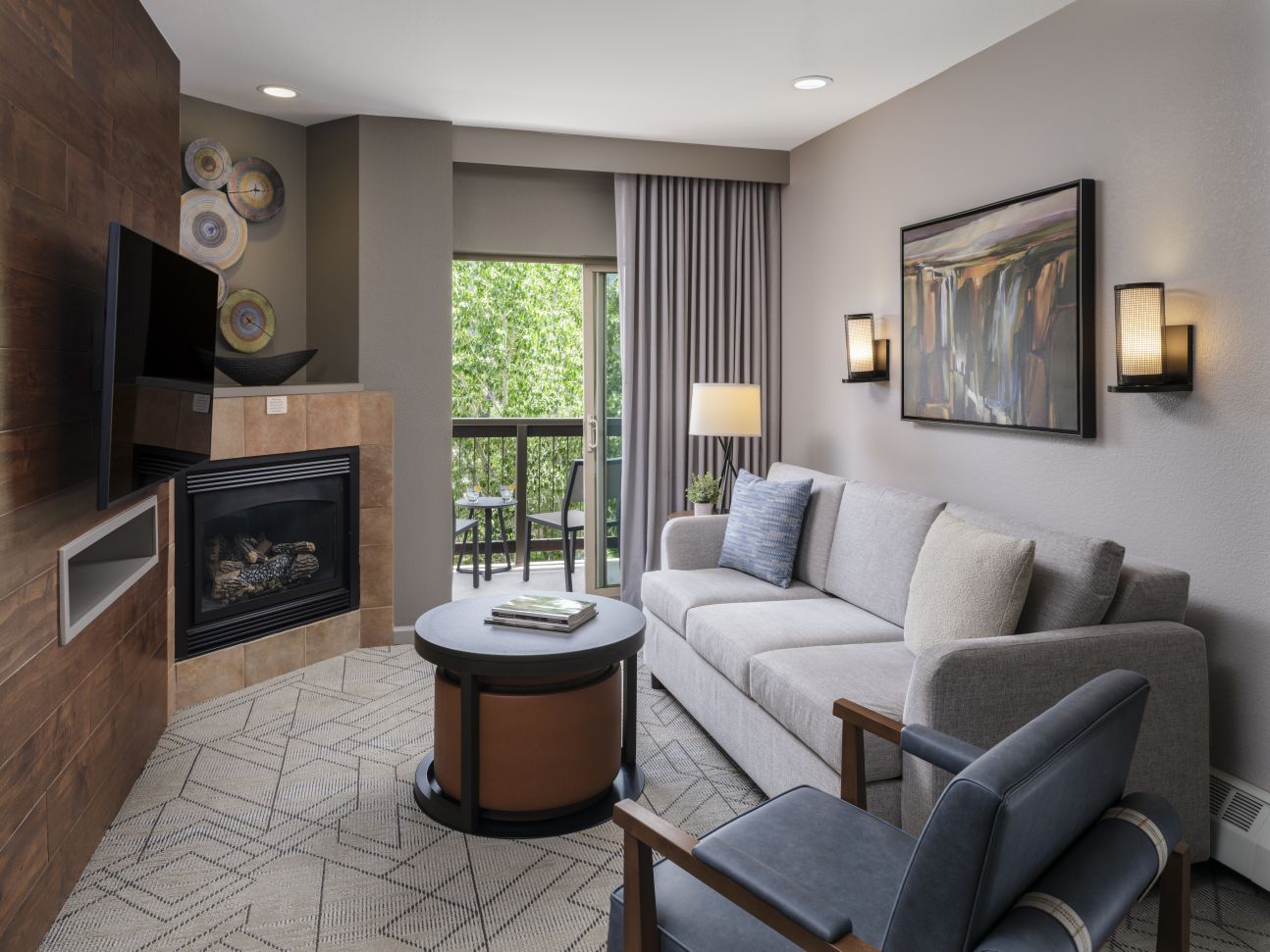Living with Fireplace