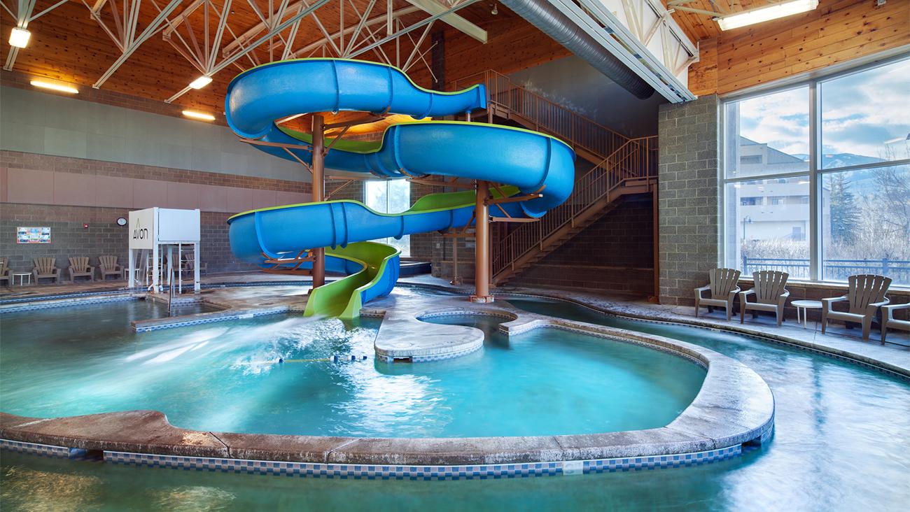 Indoor Pool and Waterslide