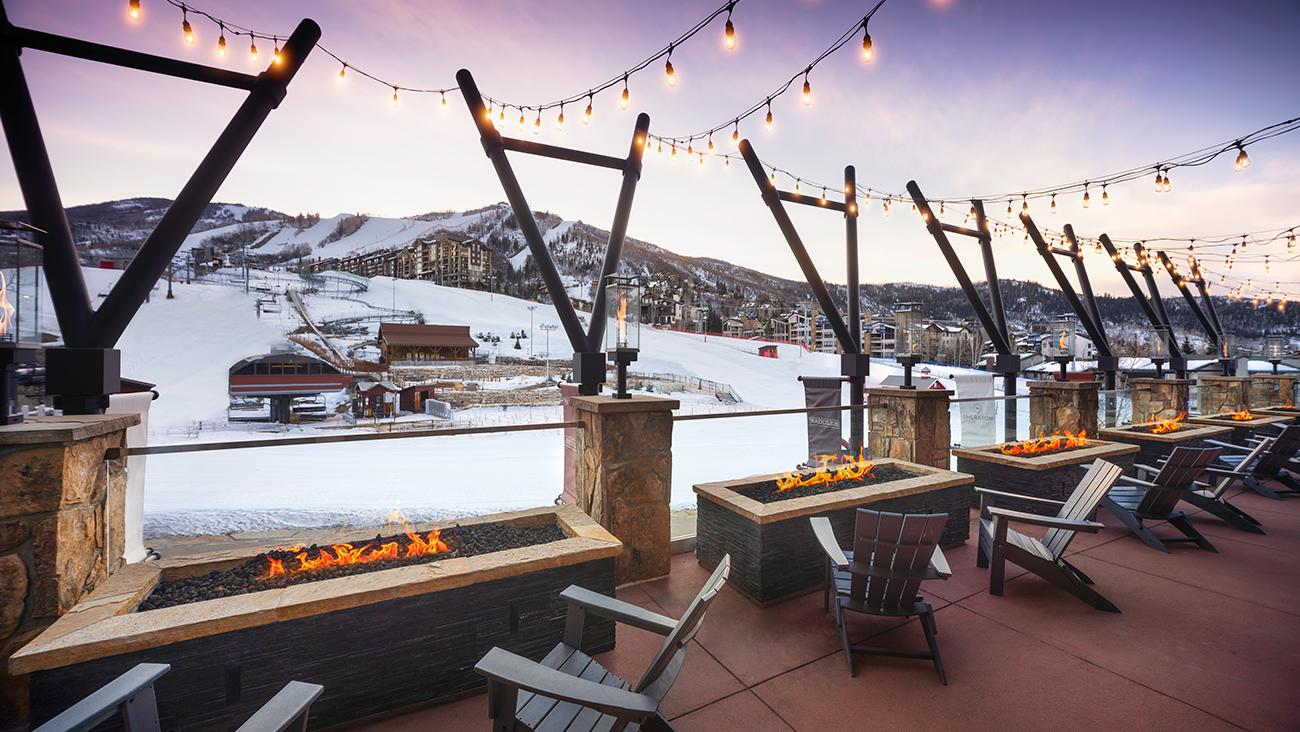 Outdoor Lounge Area