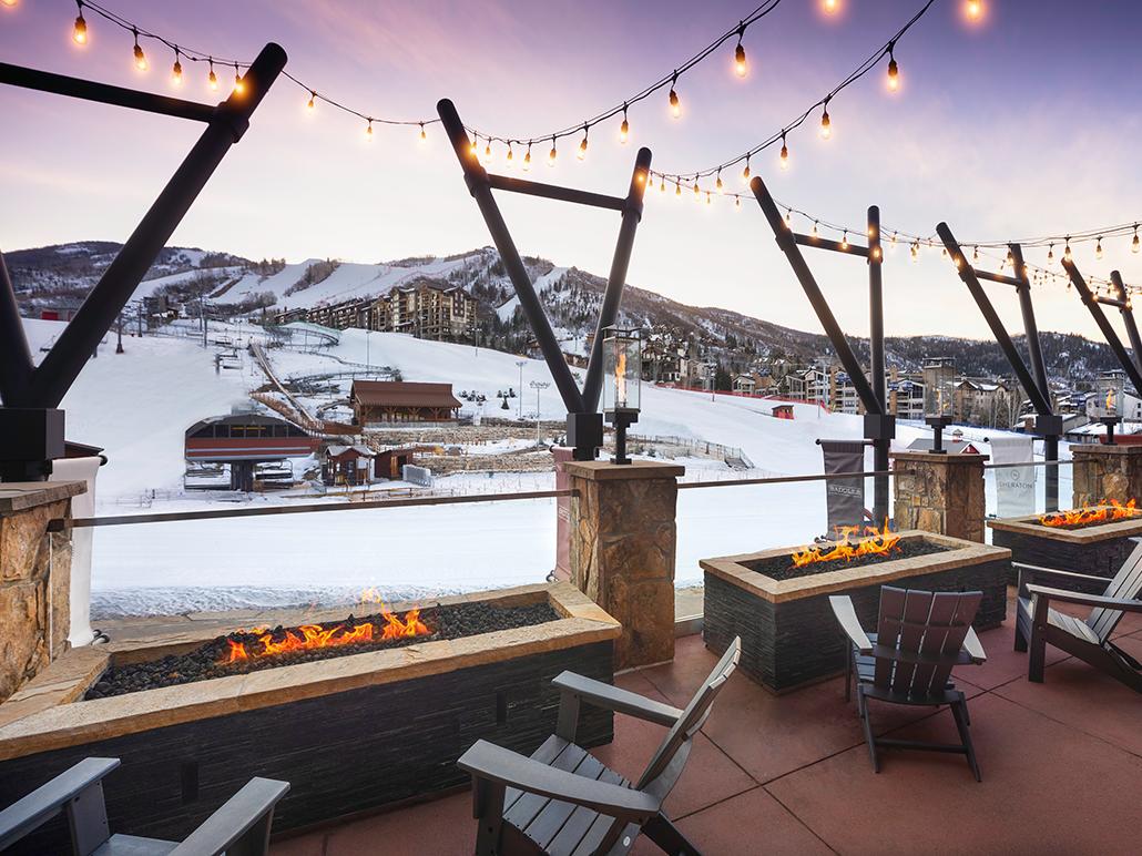 Outdoor Lounge Area
