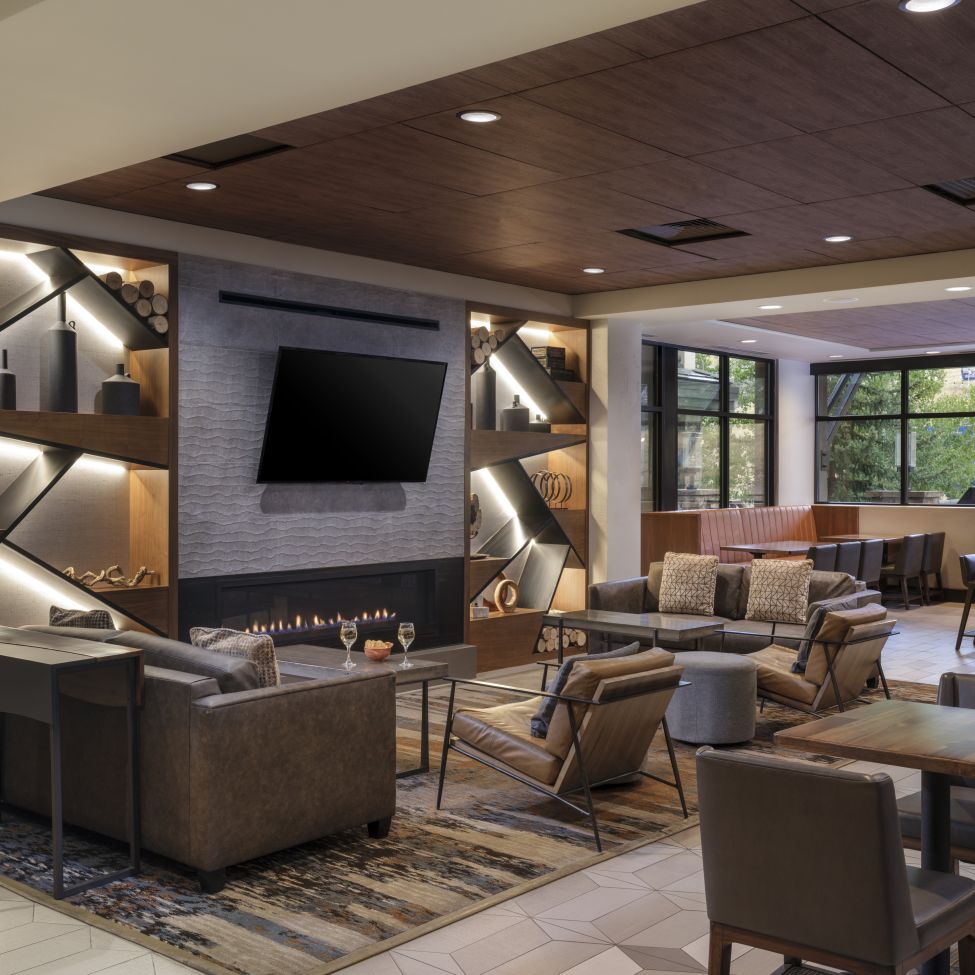Lobby Fireplace