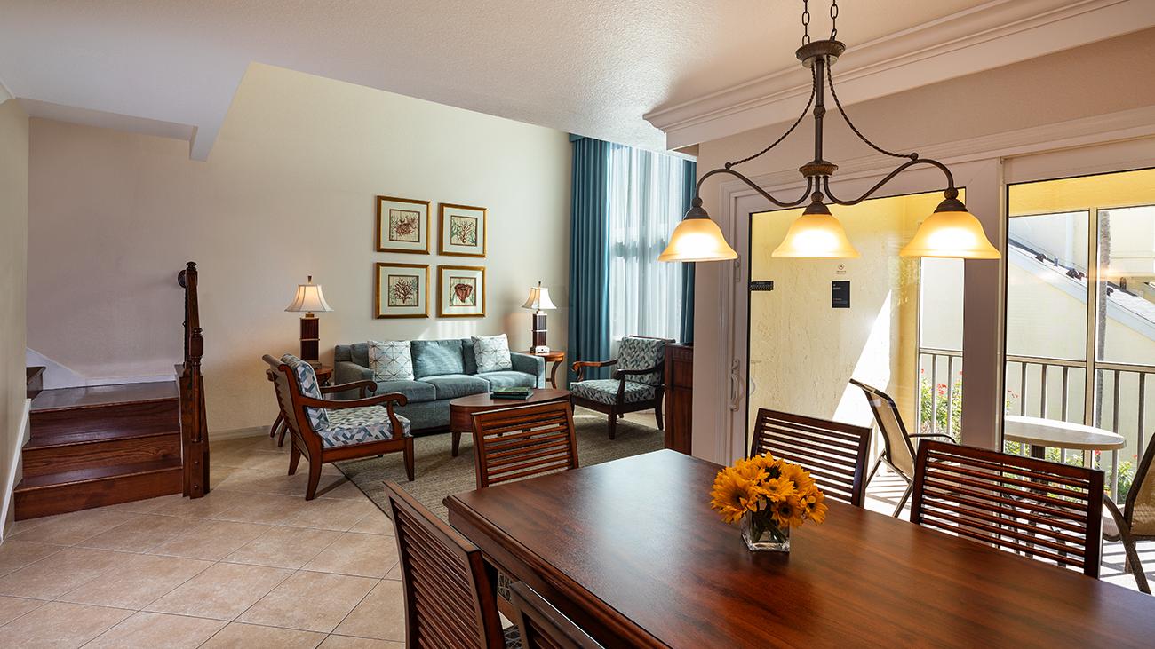 Living and Dining Room, First Floor