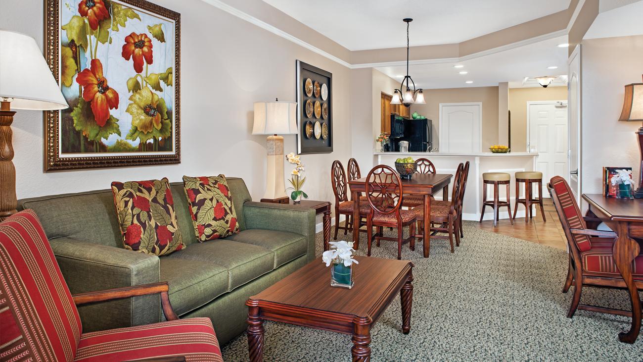 Living, Dining and Kitchen