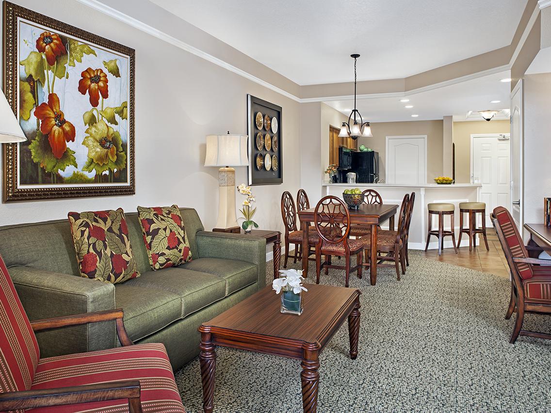 Living, Dining and Kitchen