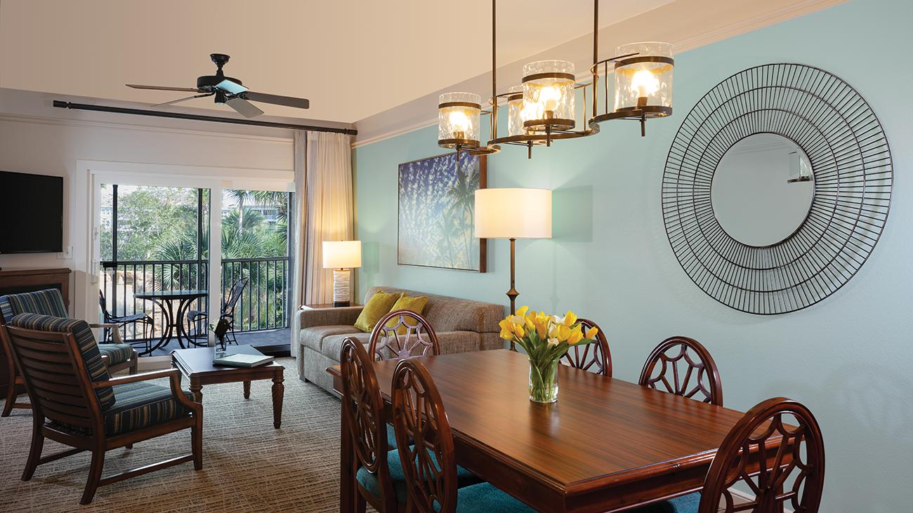 Dining and Living Area