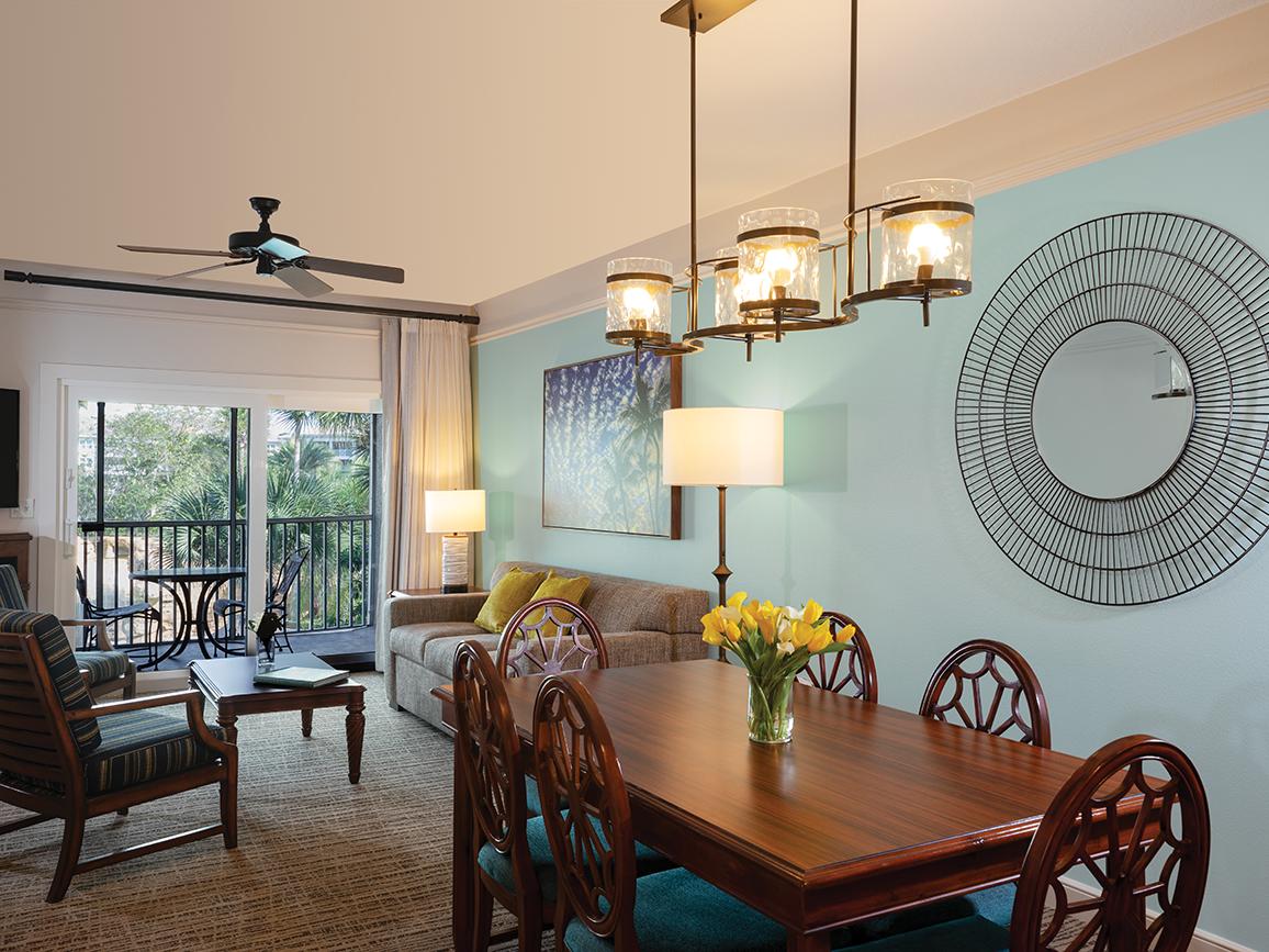 Dining and Living Area