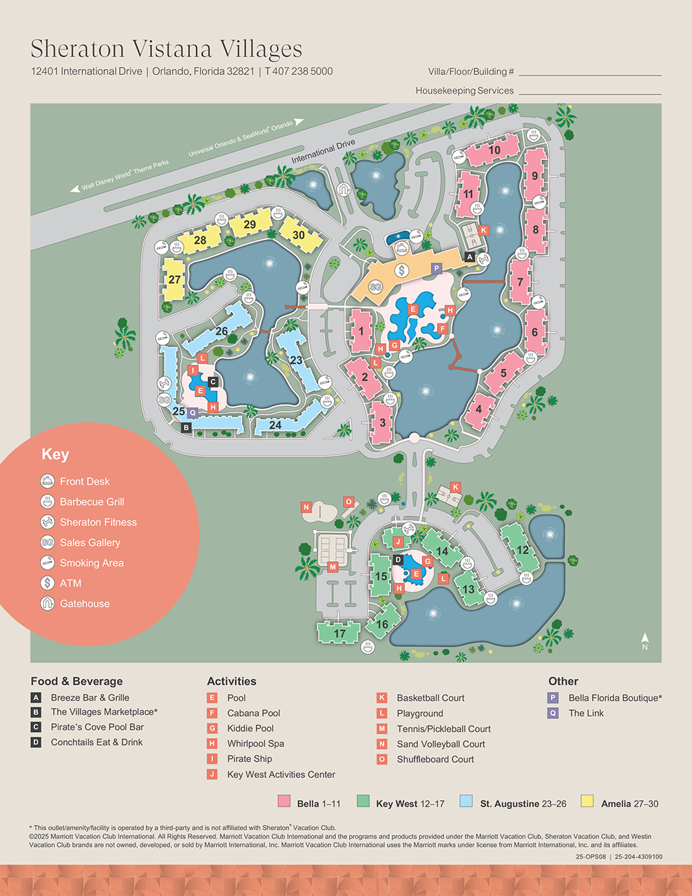 Resort map