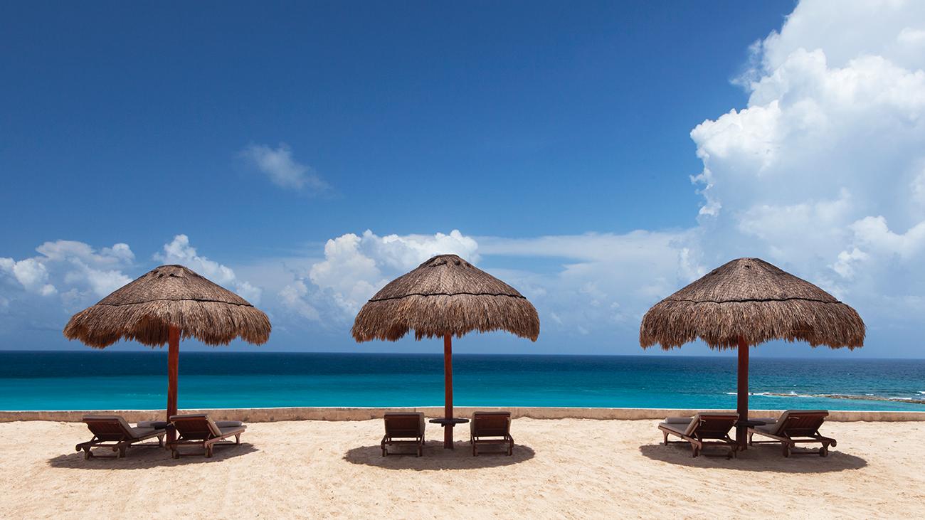 Beach Palapas