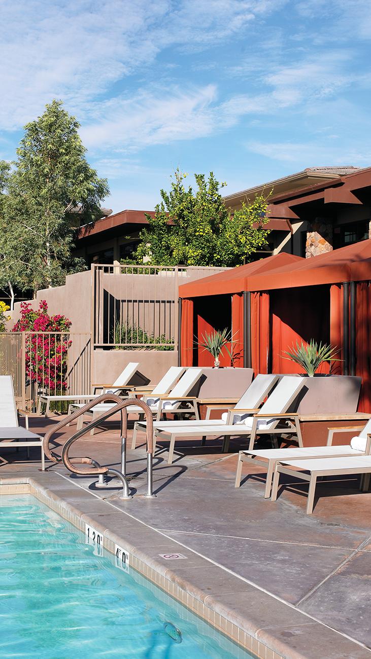 Poolside Cabanas 