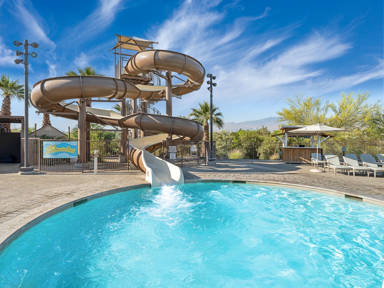 Ironwood Pool Waterslide