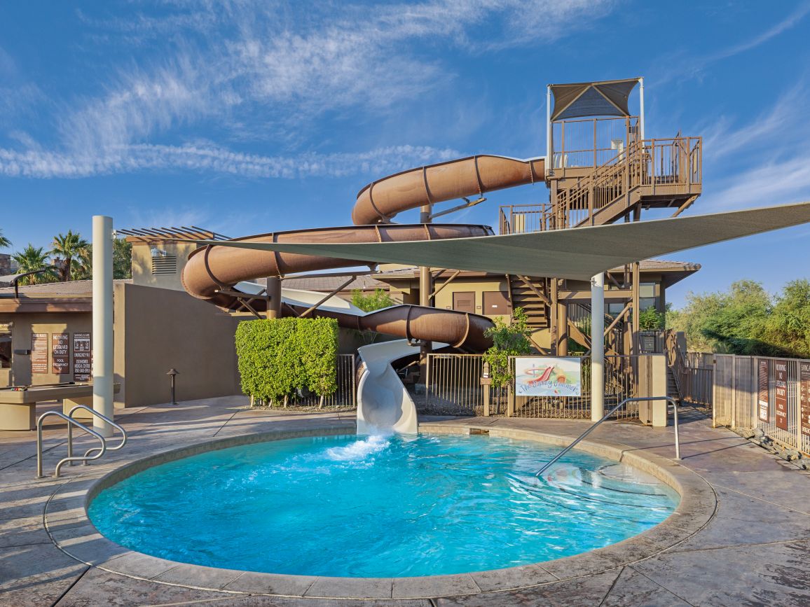 Mirage Pool Waterslide
