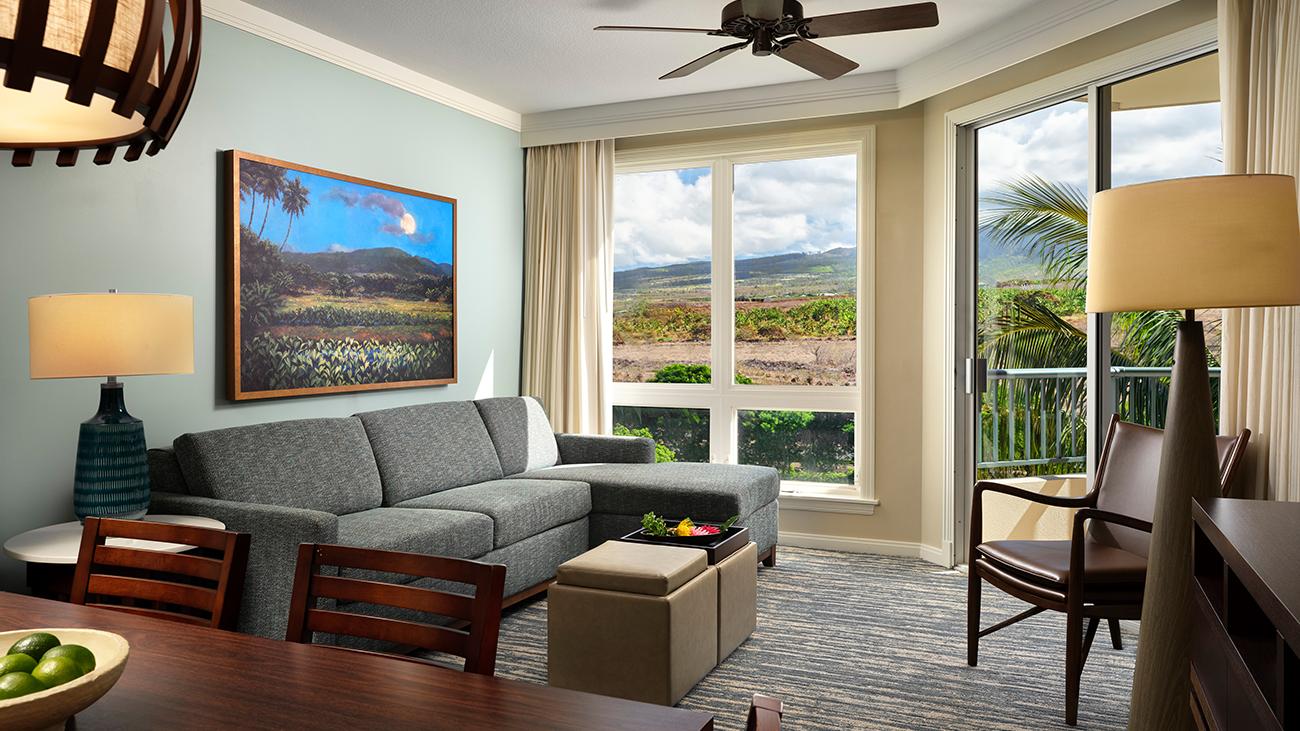 Dining and Living Area, Island View